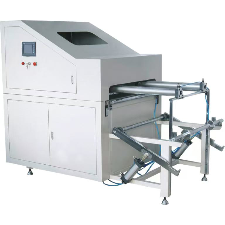 Machine de plissage de matériaux composites entièrement automatique