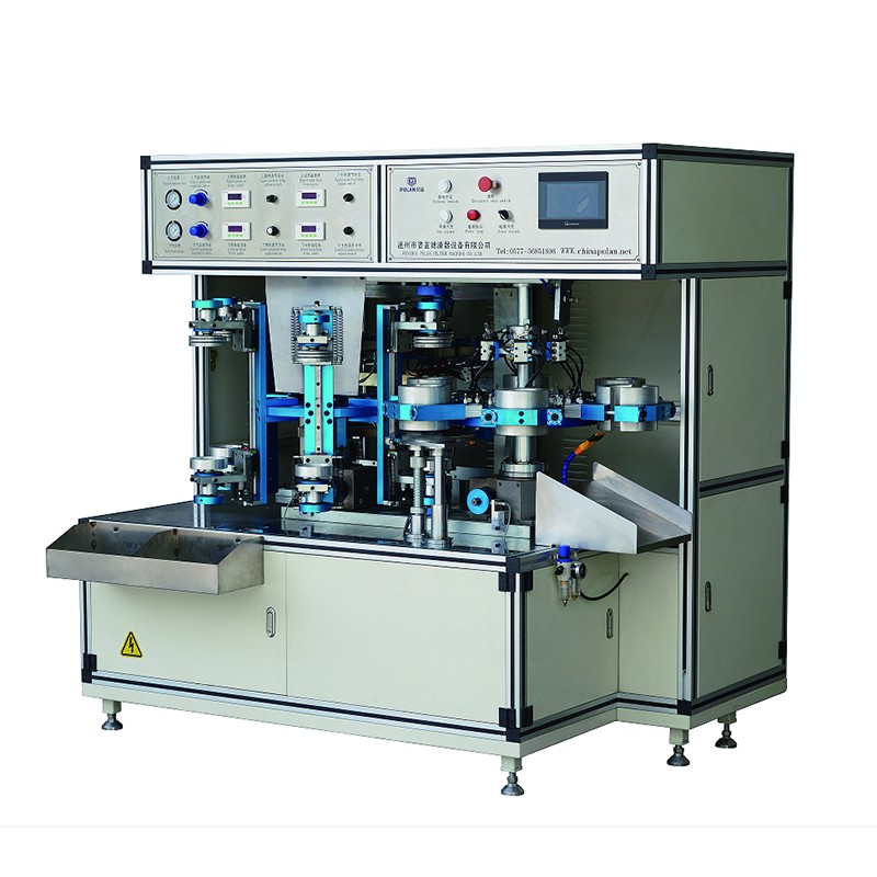 Machine de placage thermique rotative à filtre écologique entièrement automatique